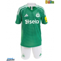 Newcastle United Tino Livramento #21 Bortedraktsett Barn 2025-26 Kortermet (+ Korte bukser)